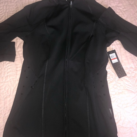 Thé Warm Up by Jessica Simpson Black Zip-up - Picture 1 of 3